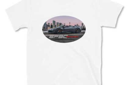 Ferrari– T-shirt – F90 Spider - Vit