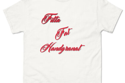 T-shirt - F*tta, Fat, Handgranat